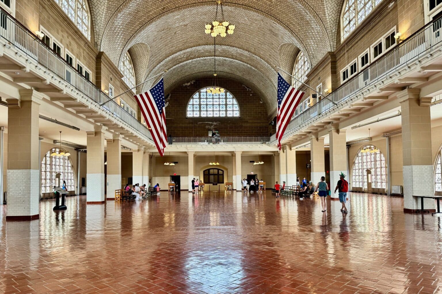 ellis island great hall