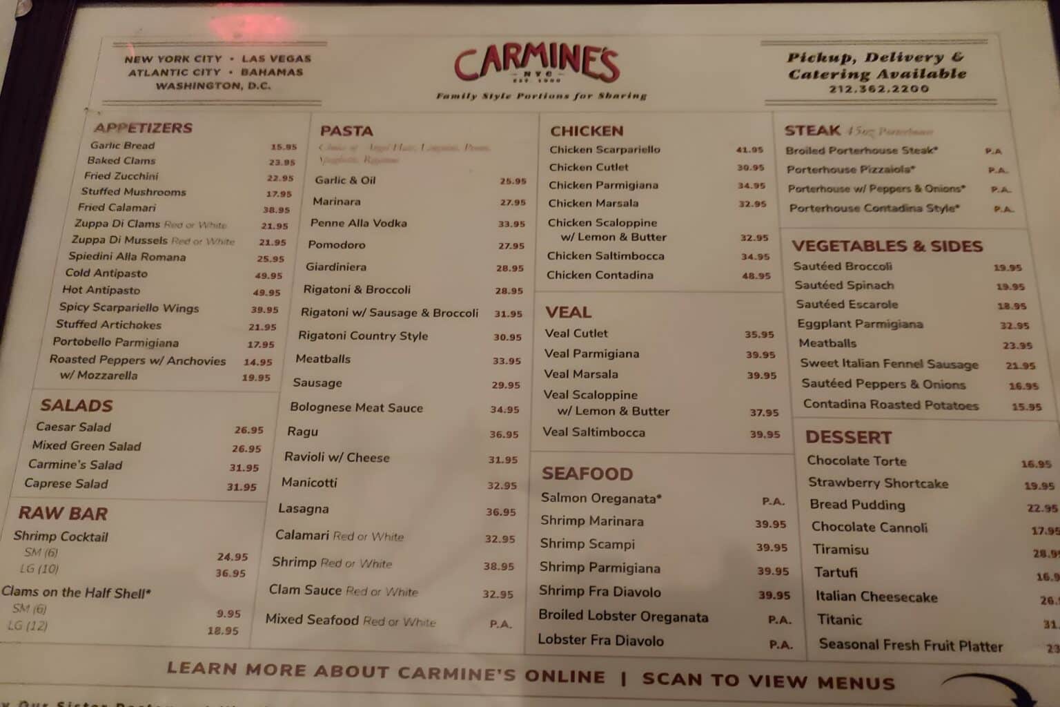 Carmine’s 4