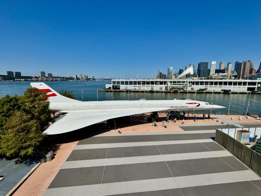 Intrepid Sea, Air & Space - Concorde d'en haut