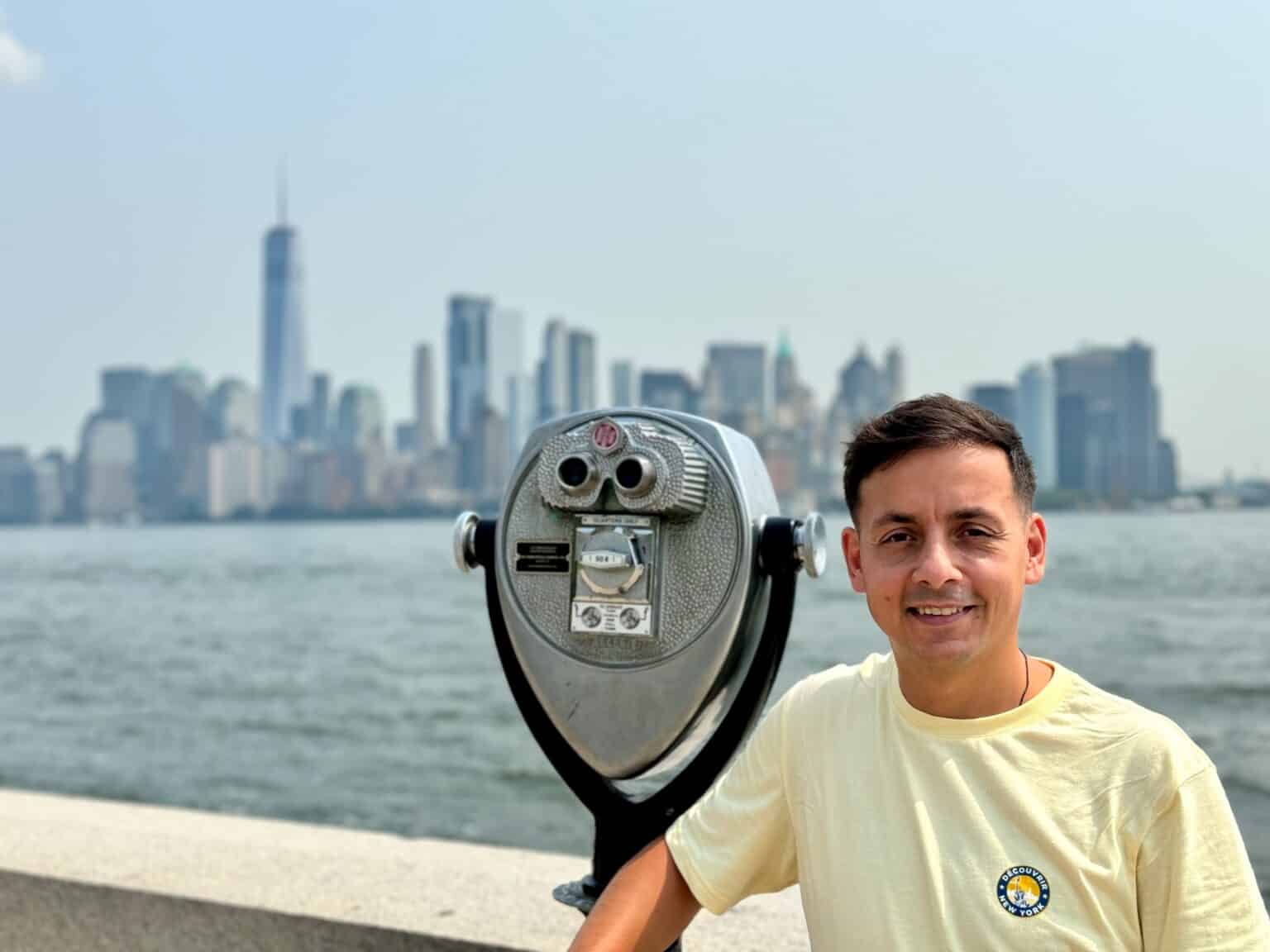 Photo depuis Ellis Island - Gary