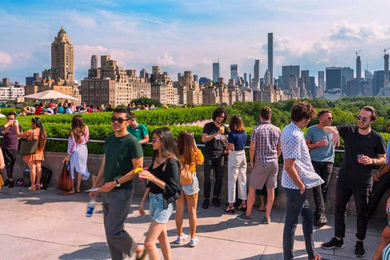 The Cantor Roof Garden Bar​ terrasse