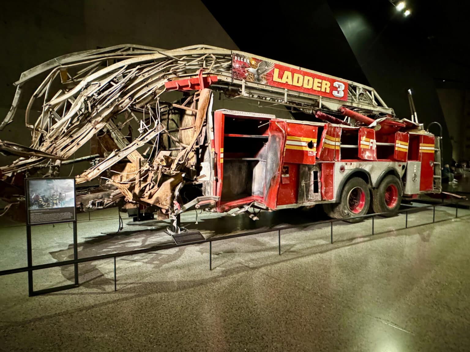 musee 11 septembre camion pompier
