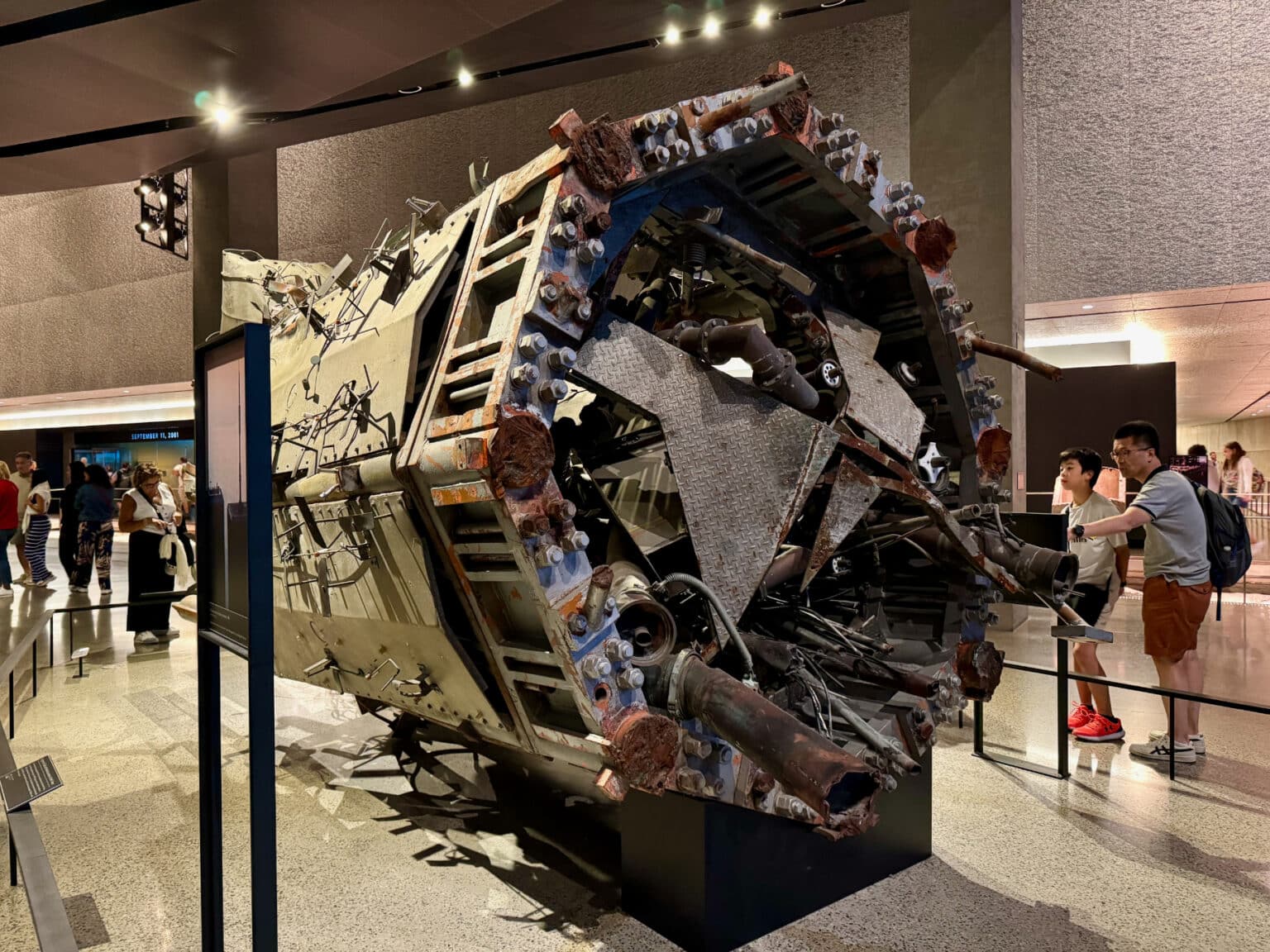 musee 11 septembre debris