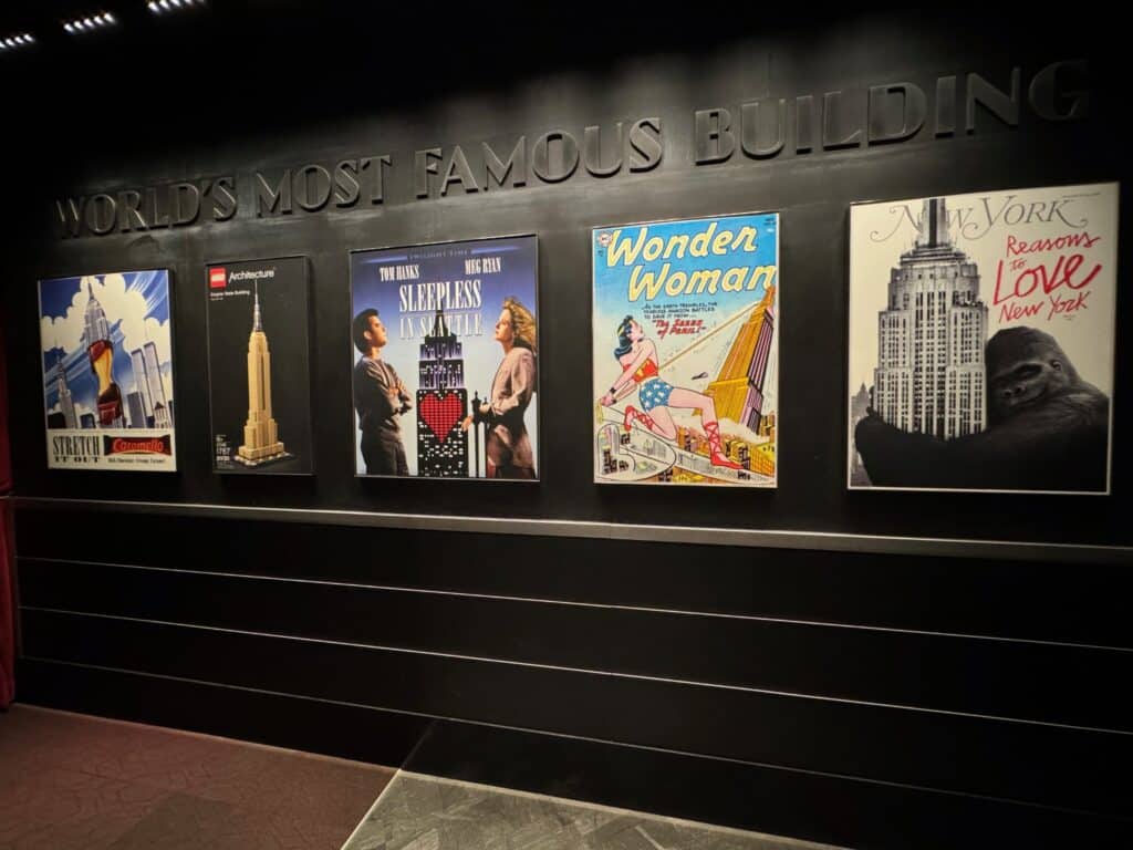 visite empire state building affiche de films