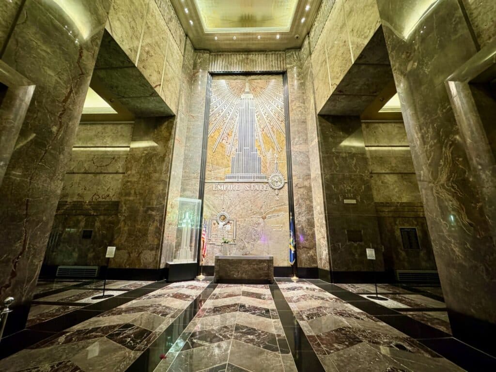 visite empire state building art deco