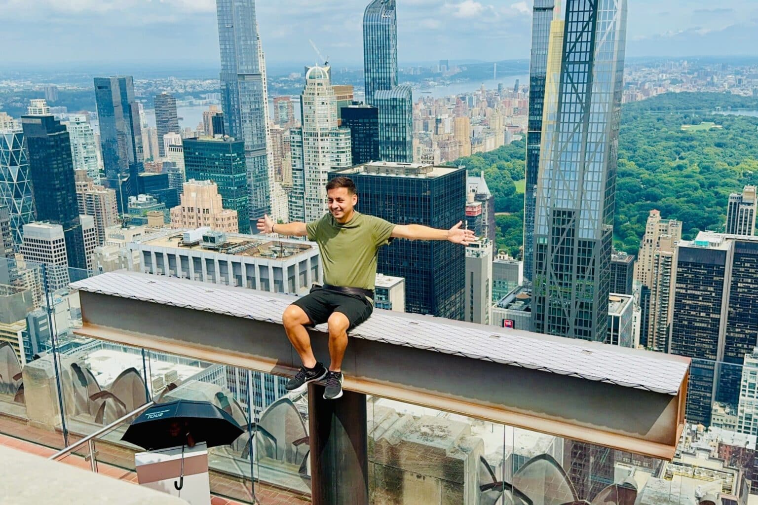 The Beam Gary Top of The Rock