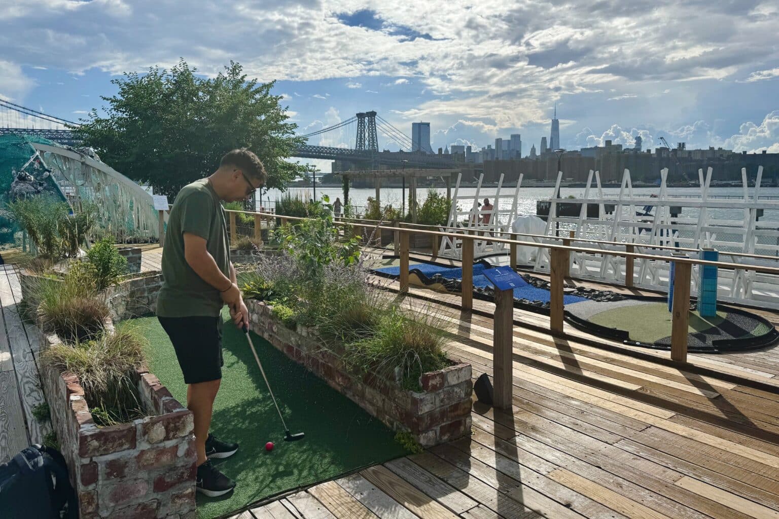 mini golf gary williamsburg domino park