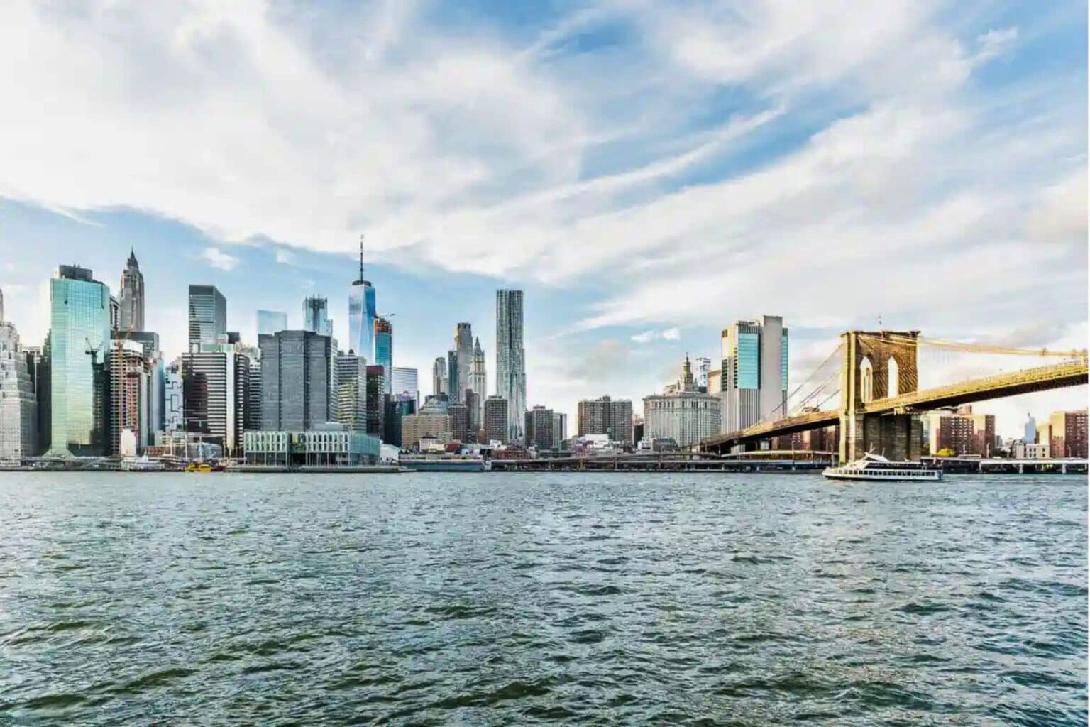 Skyline NYC Ferry Manhattan